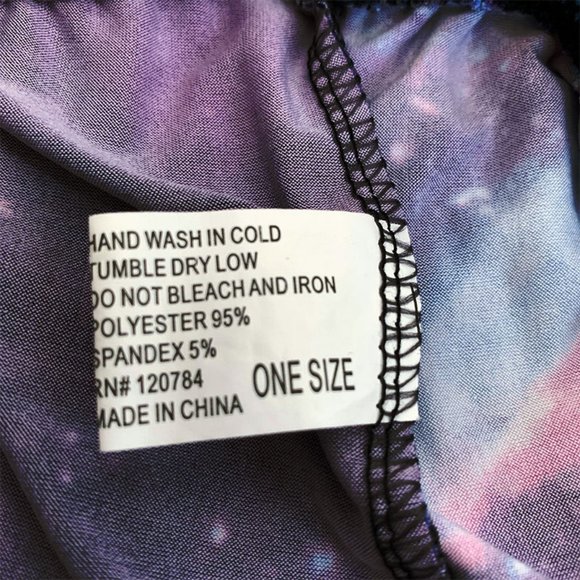 GALAXY Print Matching Co-ord T-Shirt and Stretch Leggings - Picture 8 of 9